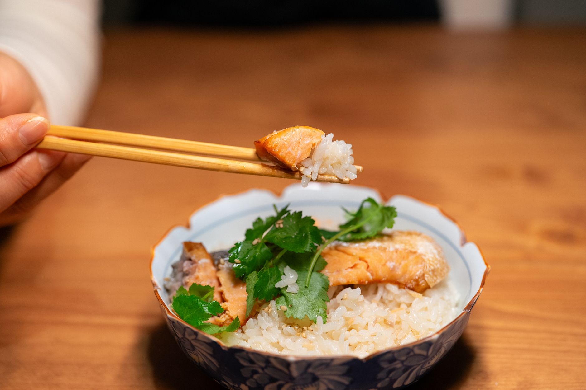 Salmon Donburi