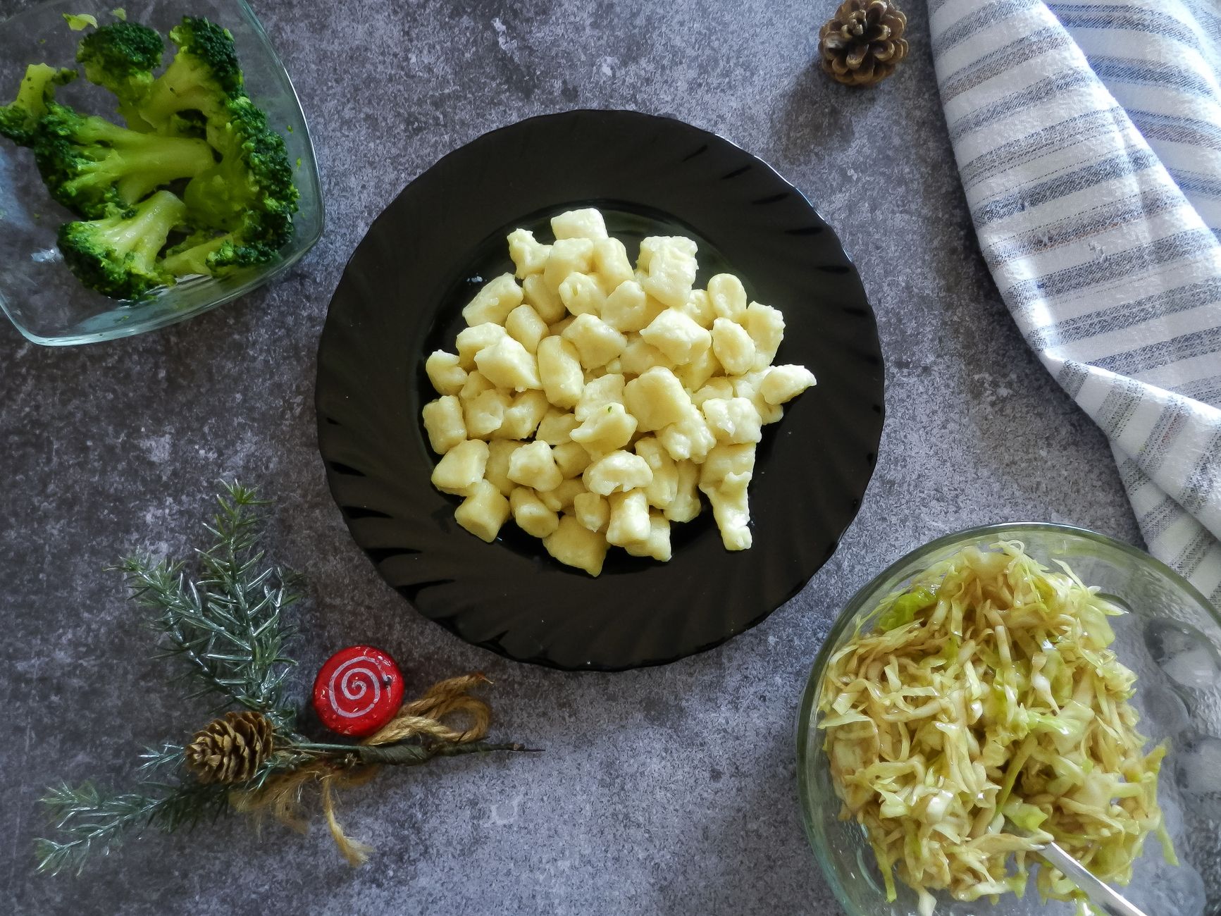 Sauerkraut and Spaetzle
