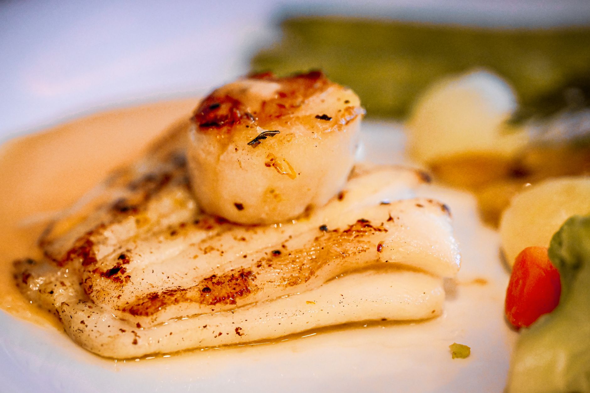 Seared Scallops with Gnocchi