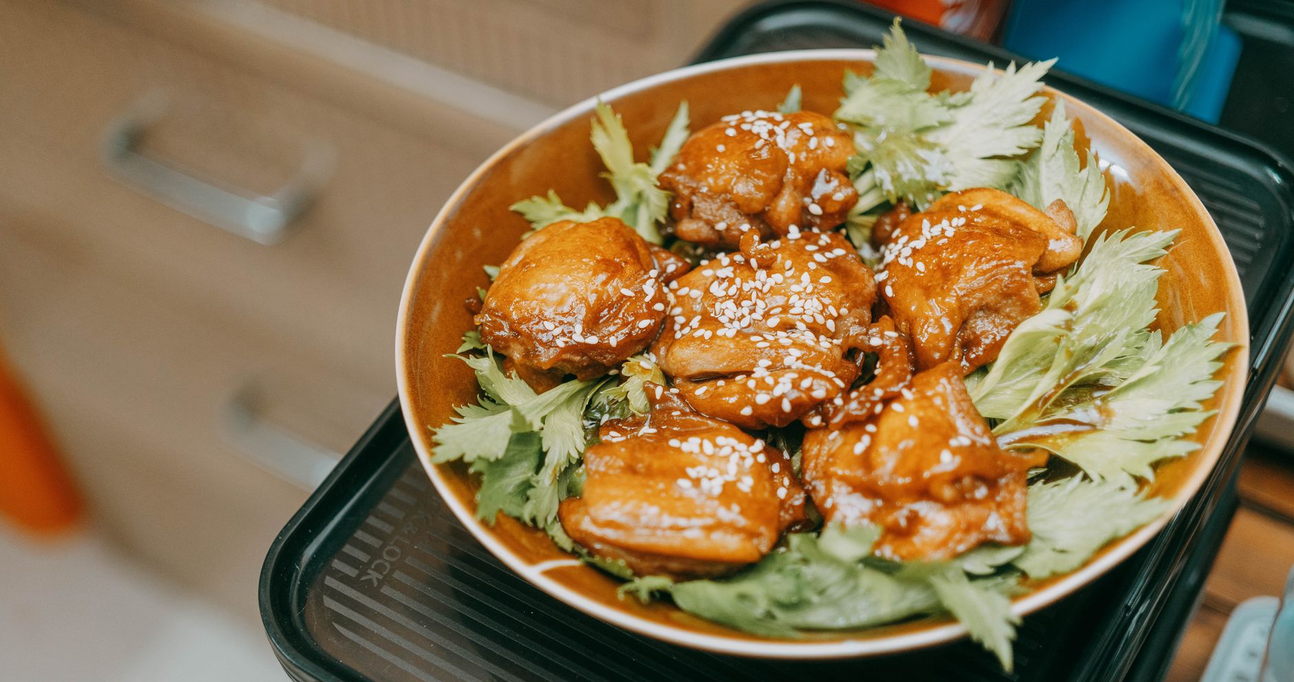 Sesame Chicken Thighs