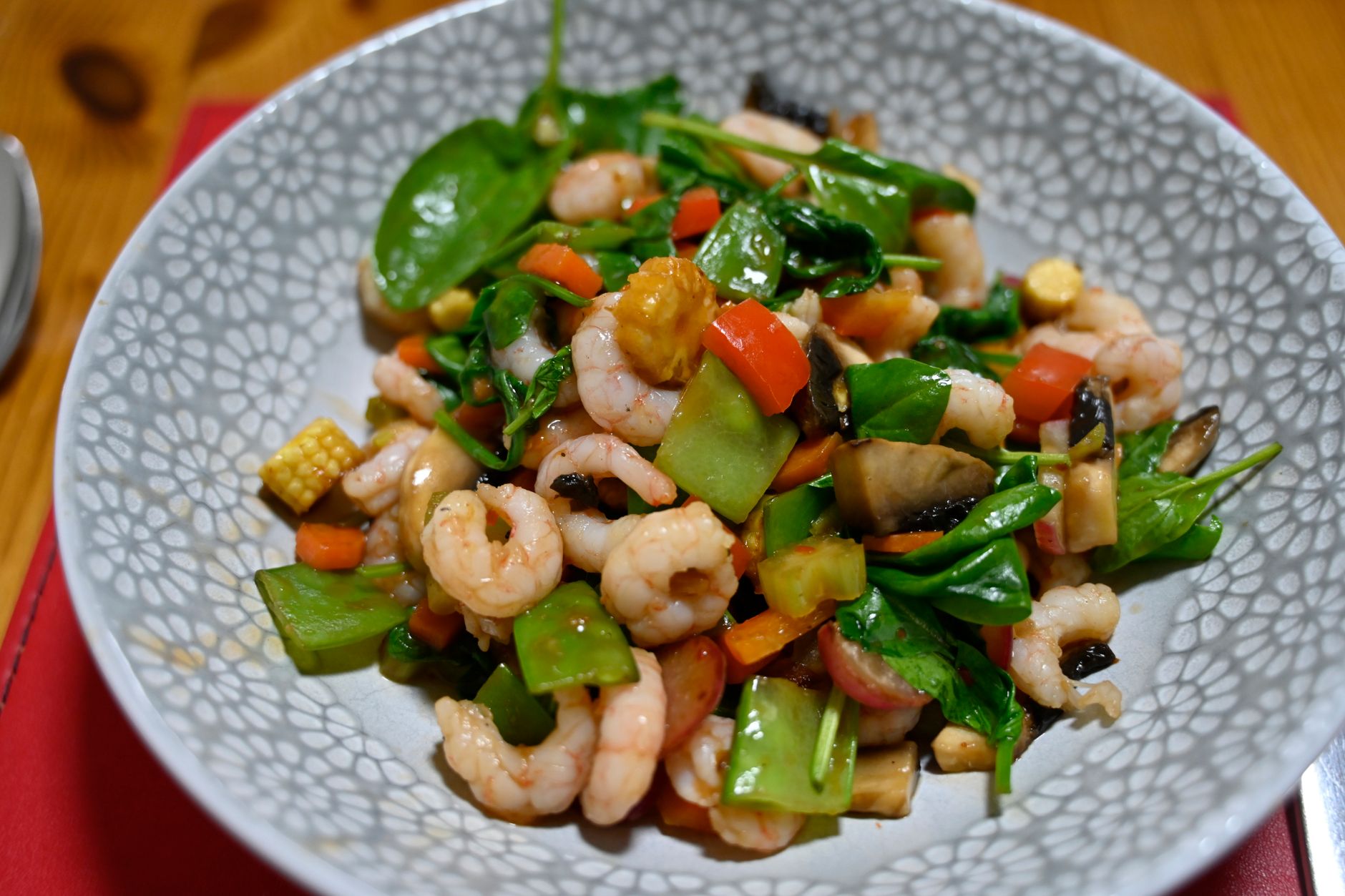 Shanghai Stir-Fried River Shrimp