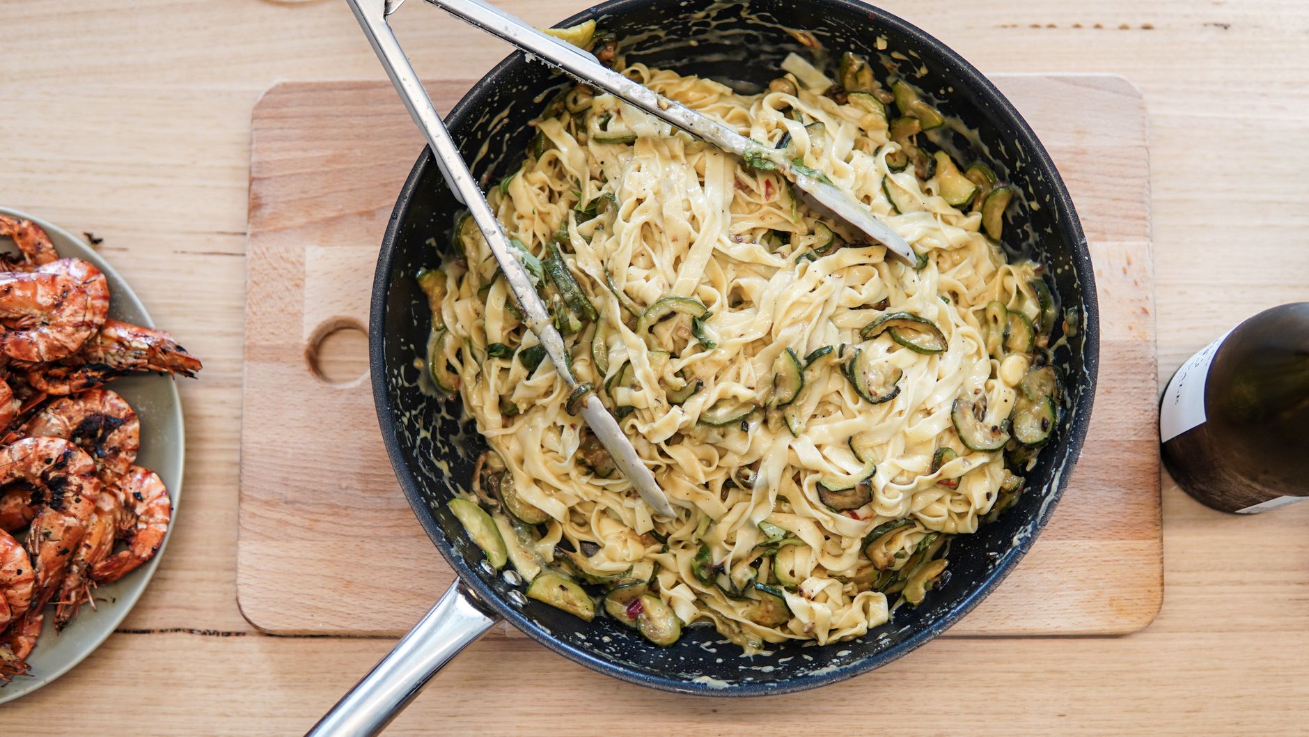 Shrimp Zucchini Noodles