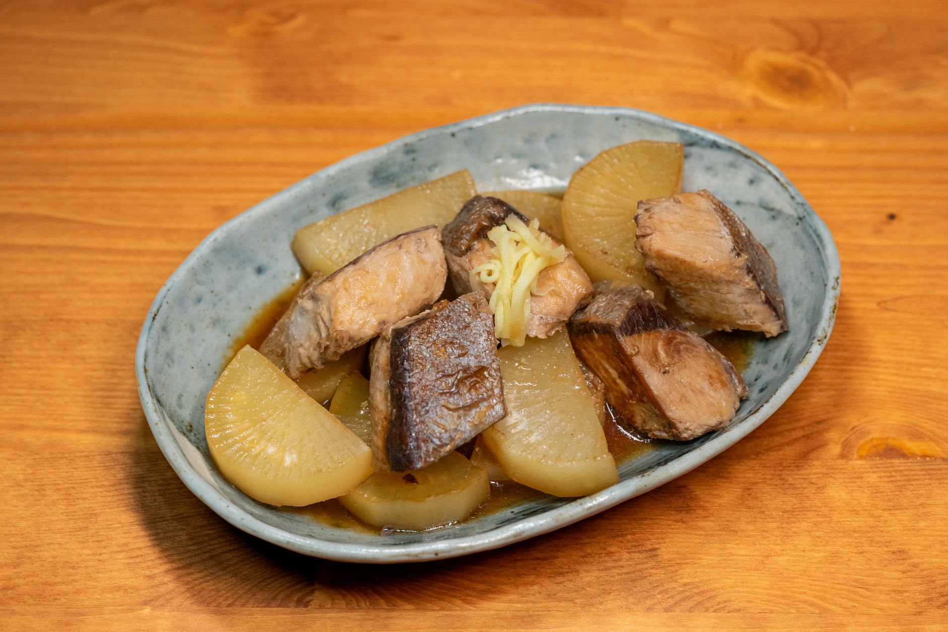 Simmered Pork and Daikon Radish