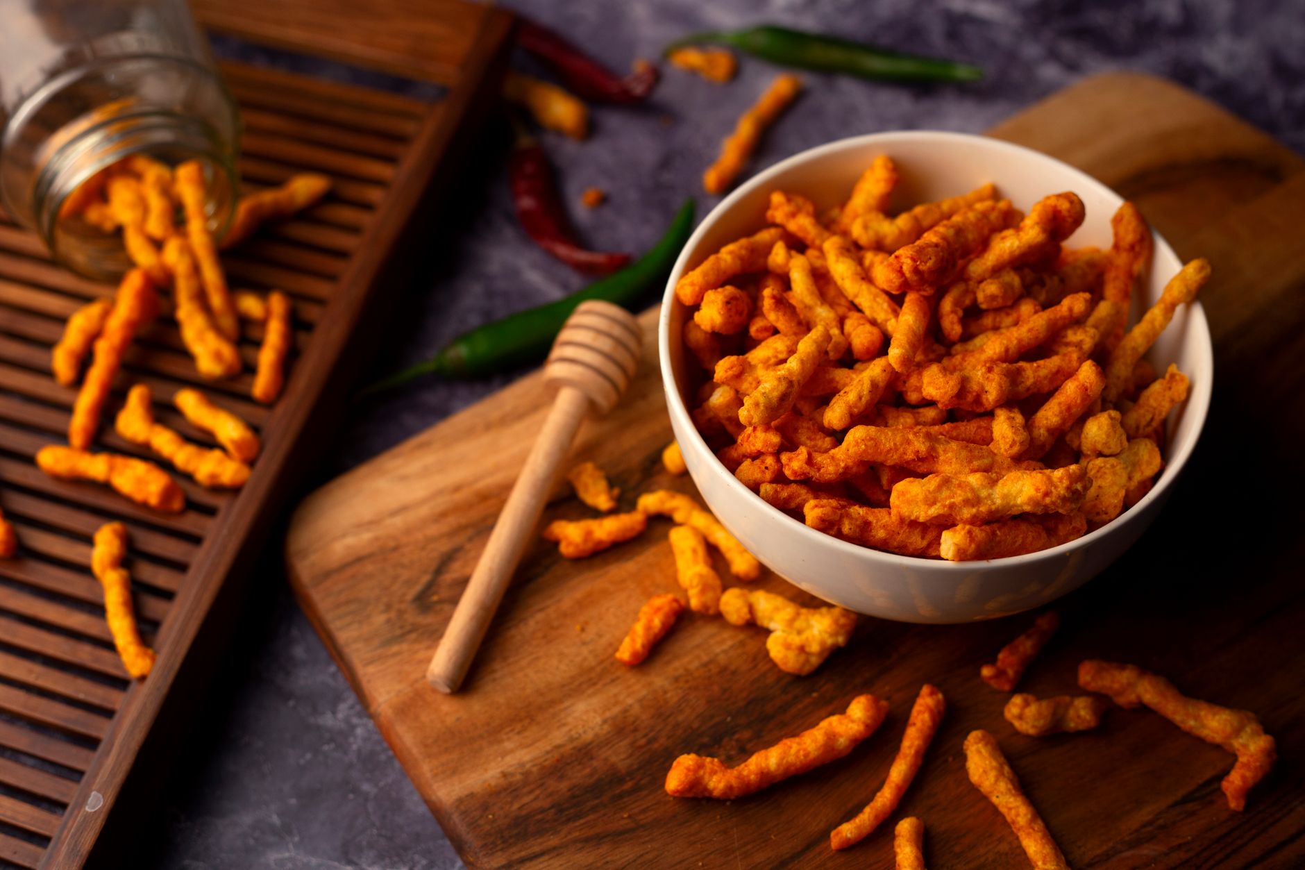 Spiced Chickpea Flour Sticks