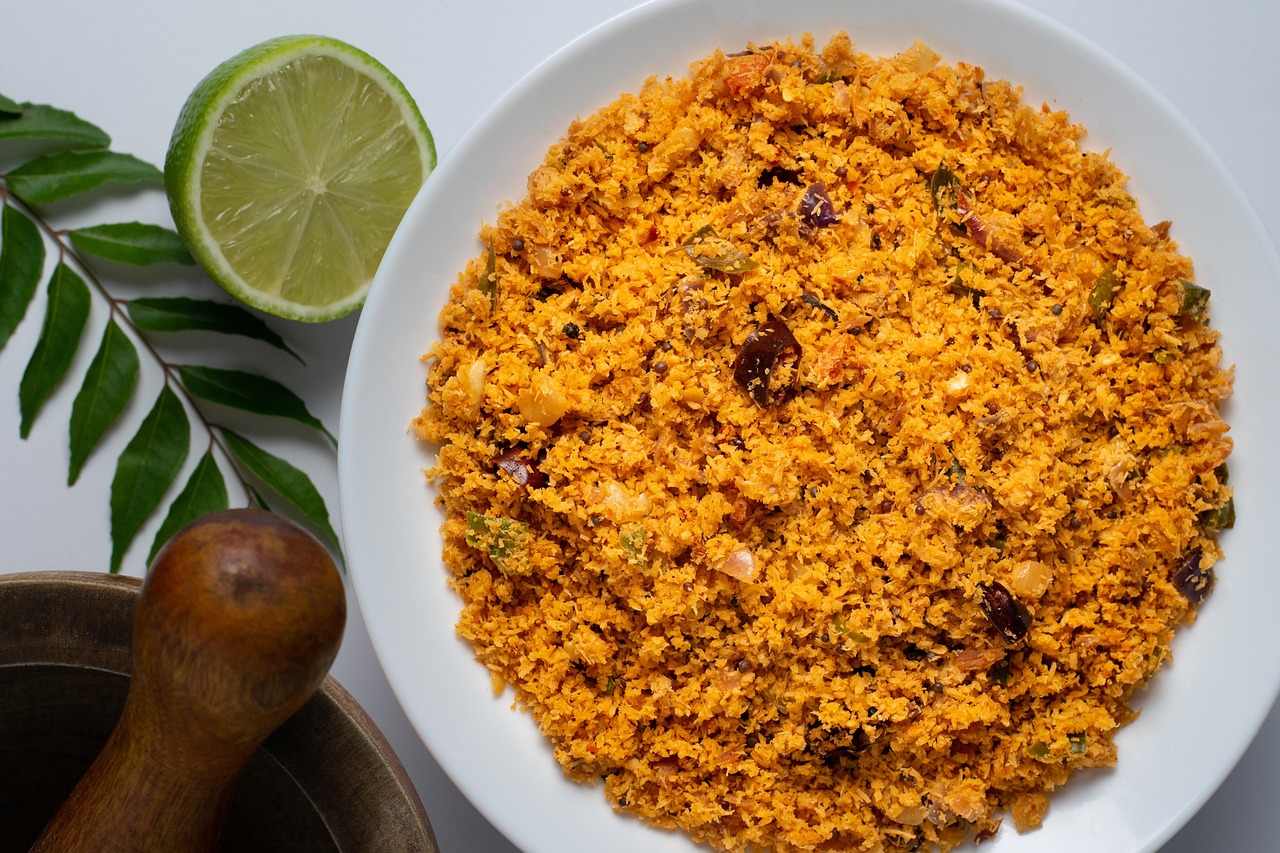 Spiced Lentil and Rice Powder Snack
