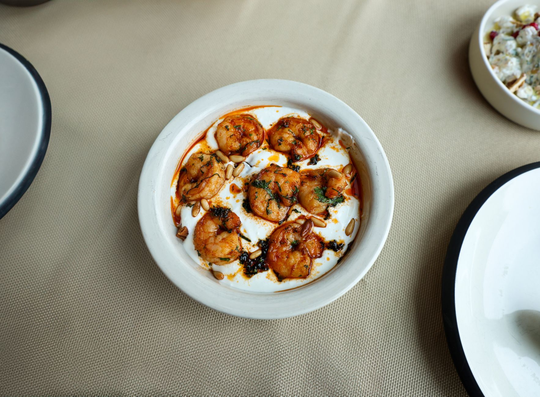 Spiced Shrimp in Yogurt Sauce