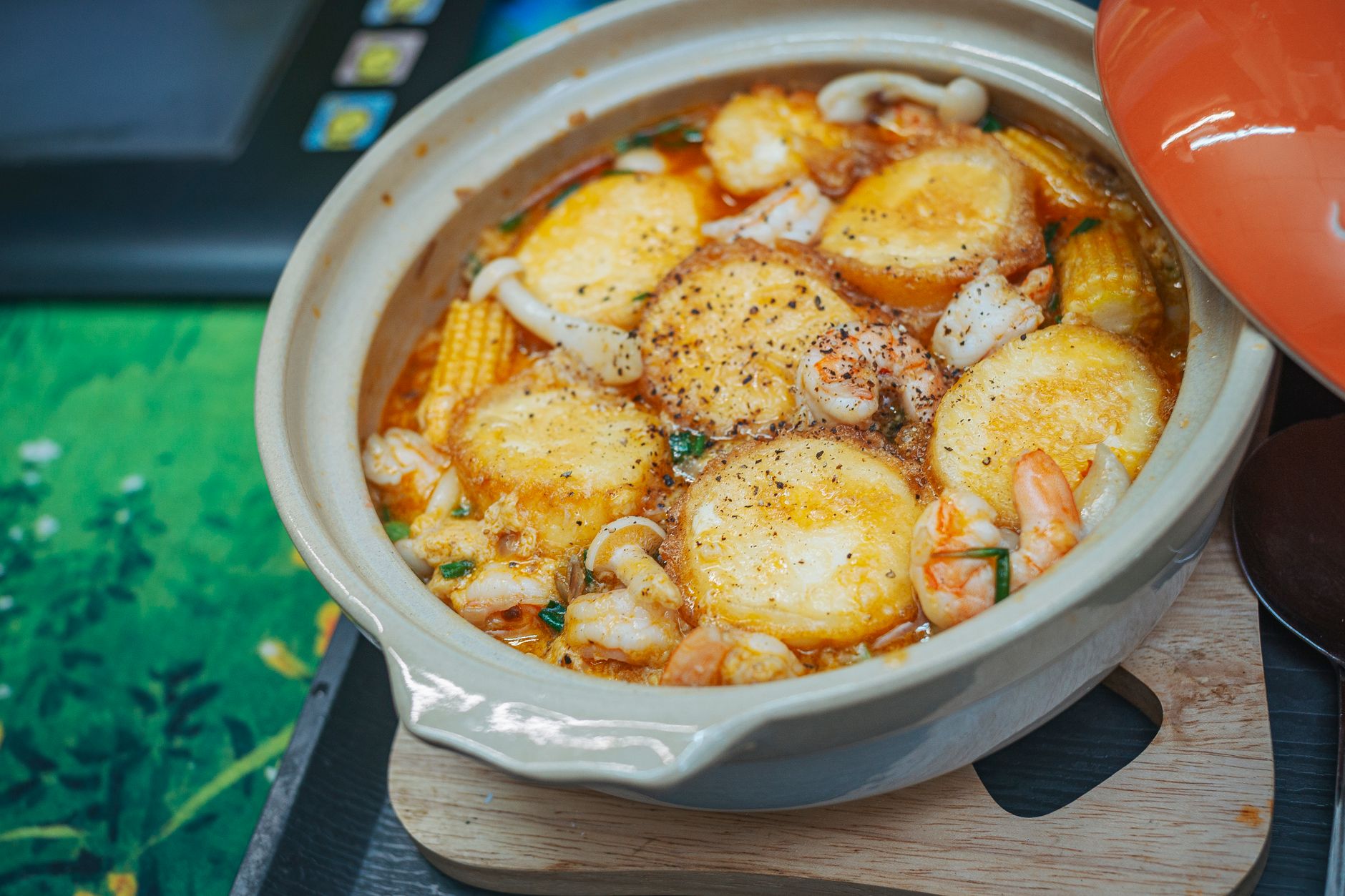 Spicy Seafood Tofu Stew