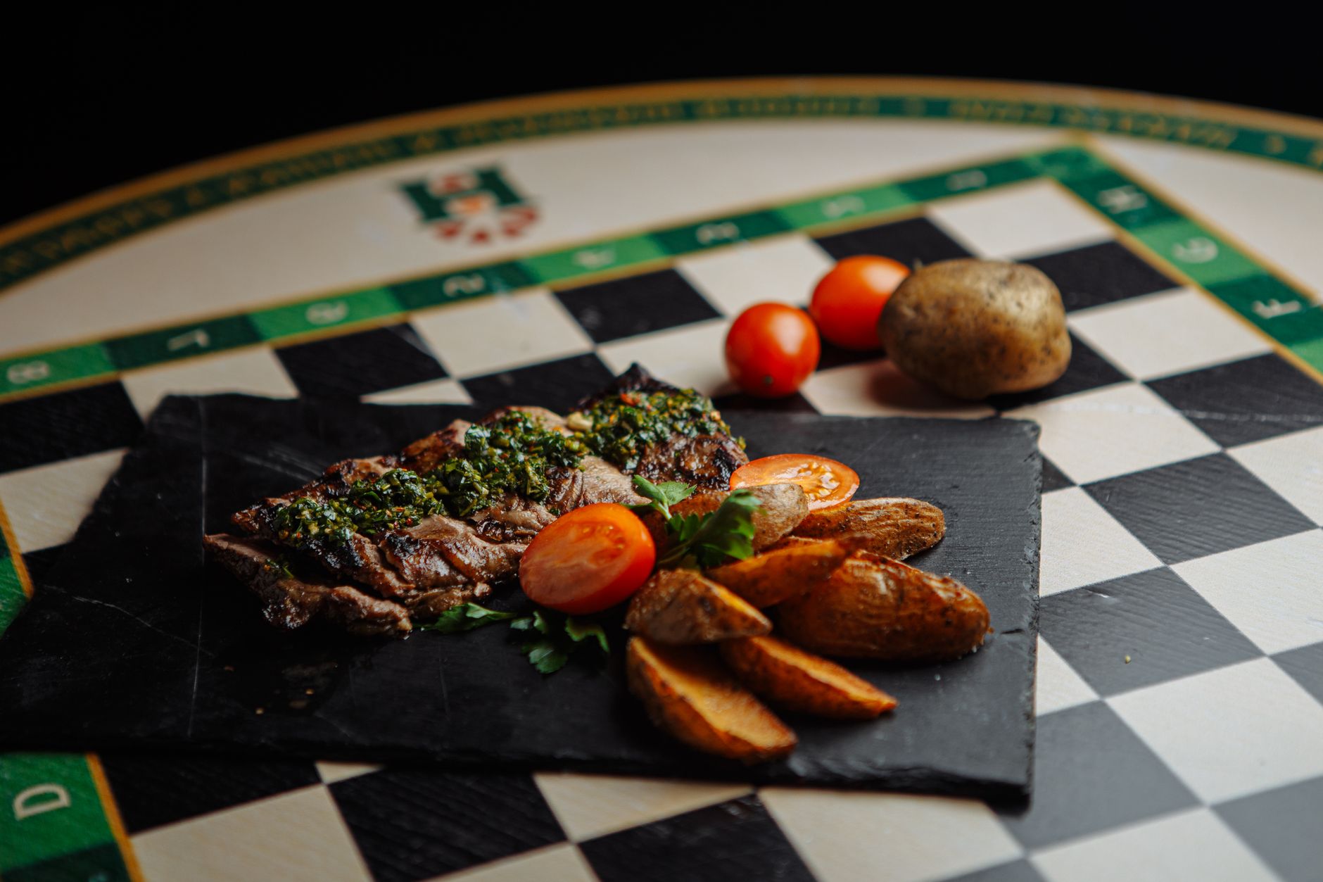 Steak with Chimichurri Sauce