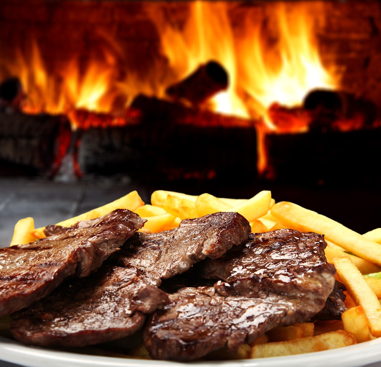 Steak with French Fries