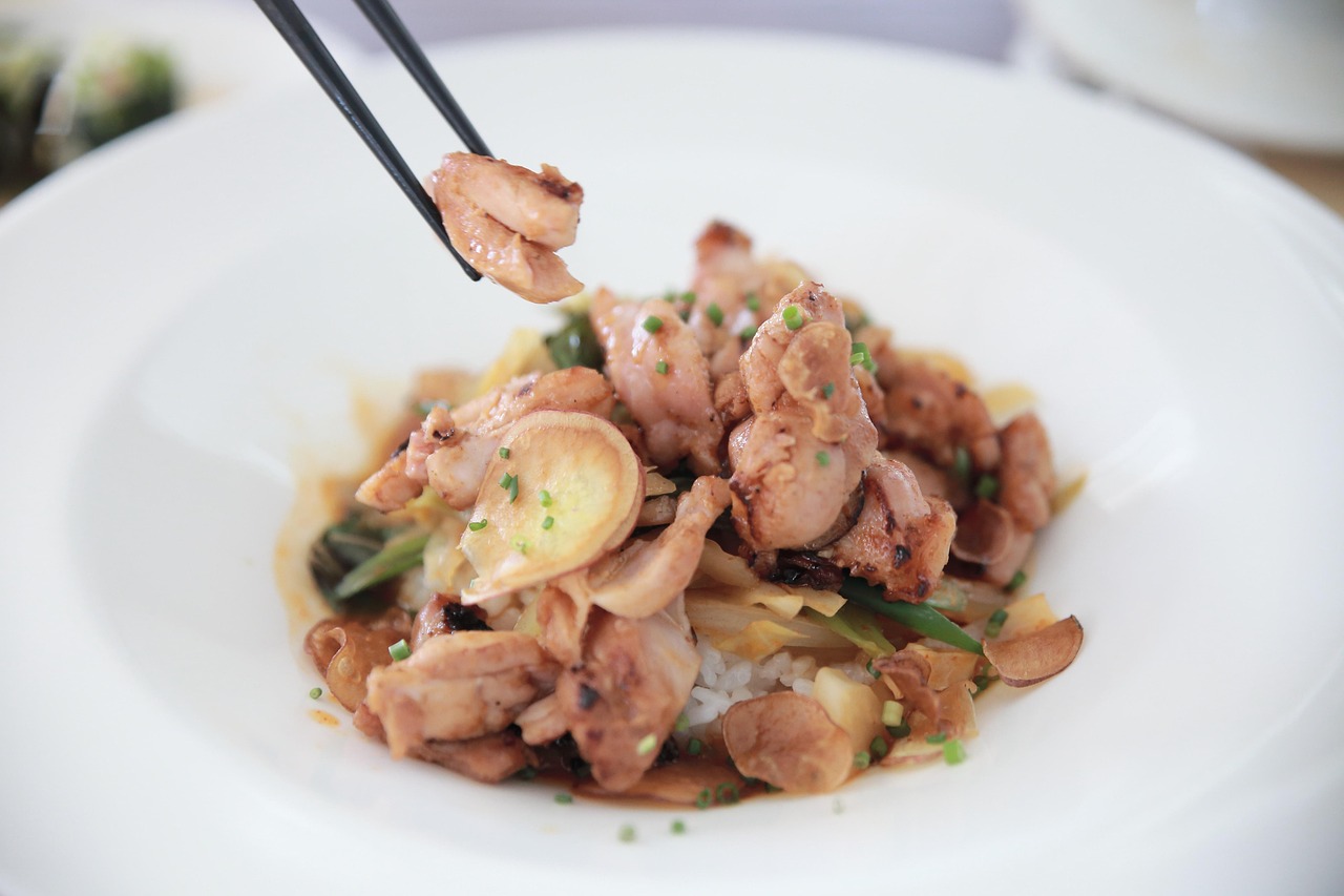 Stir-Fried Chicken with Shiitake Mushrooms