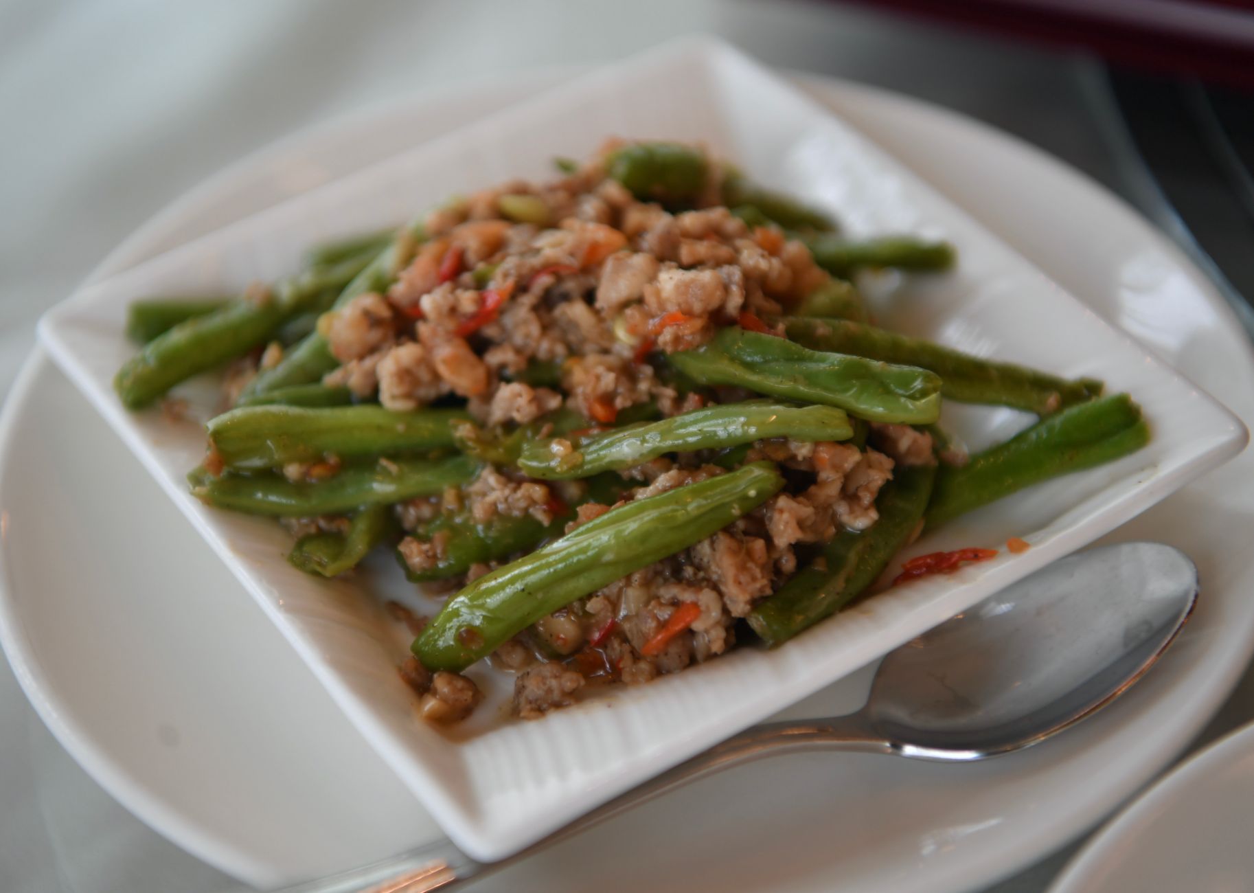Stir-Fried Green Beans with Minced Pork