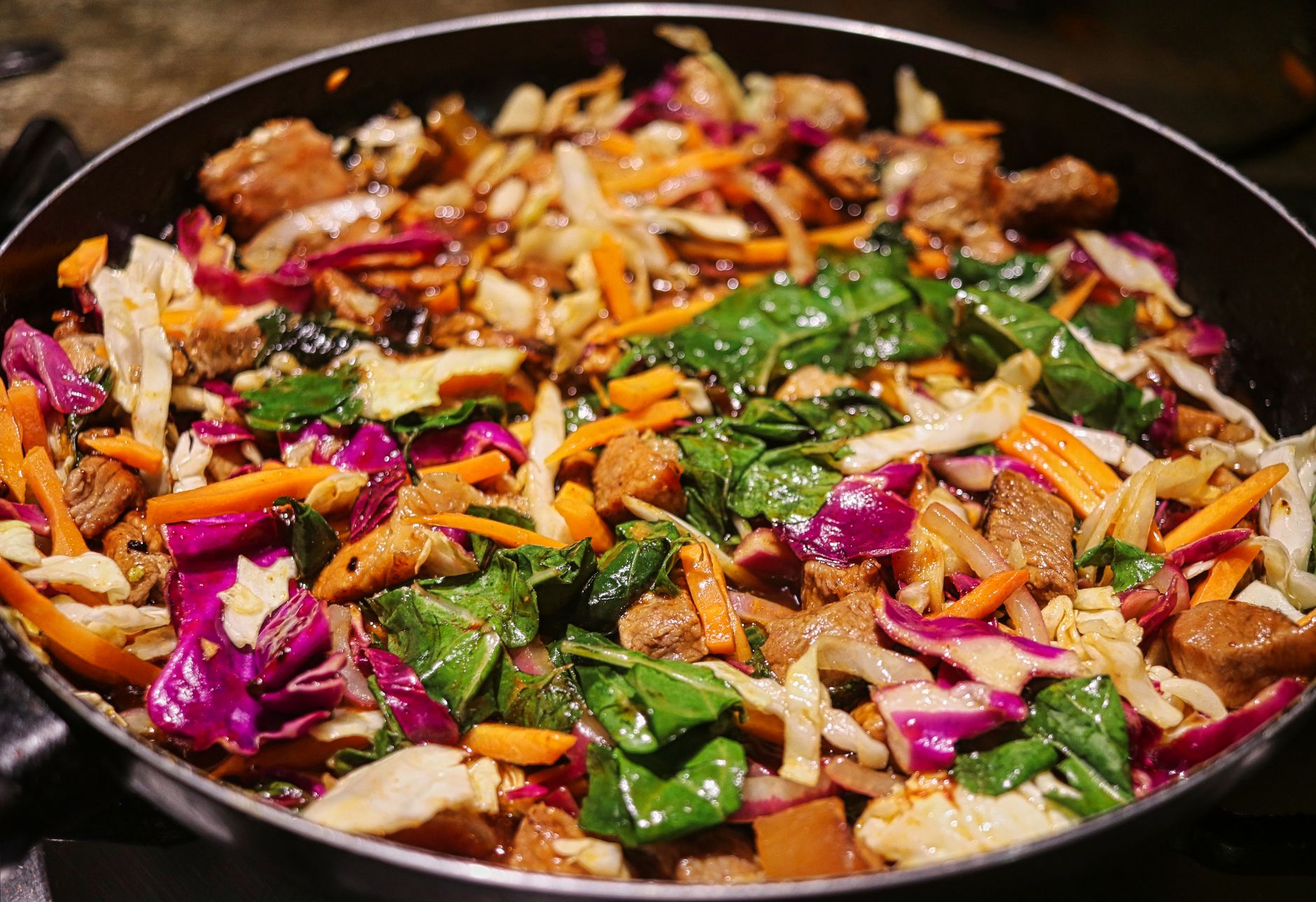 Stir-Fried Mixed Vegetables with Meat