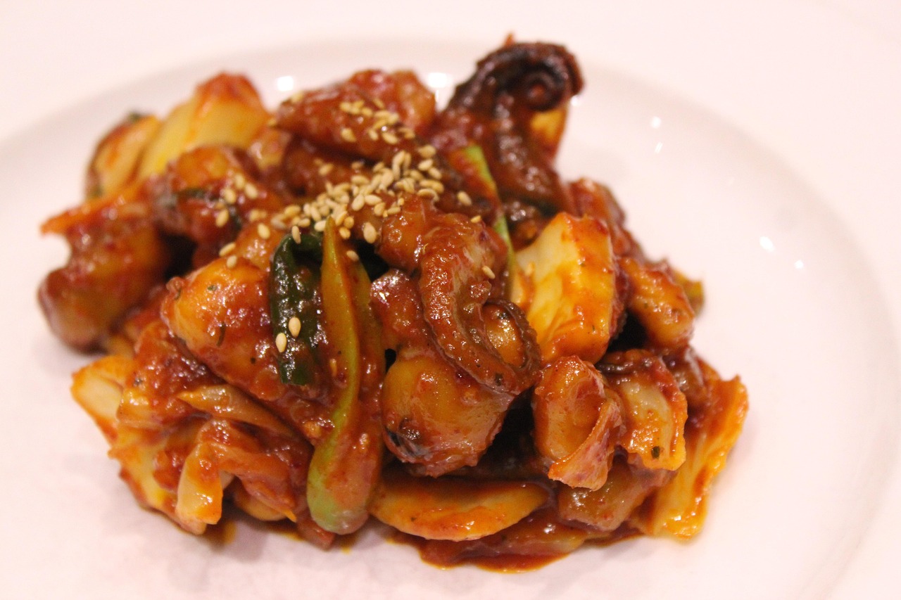 Stir-Fried Squid with Vegetables