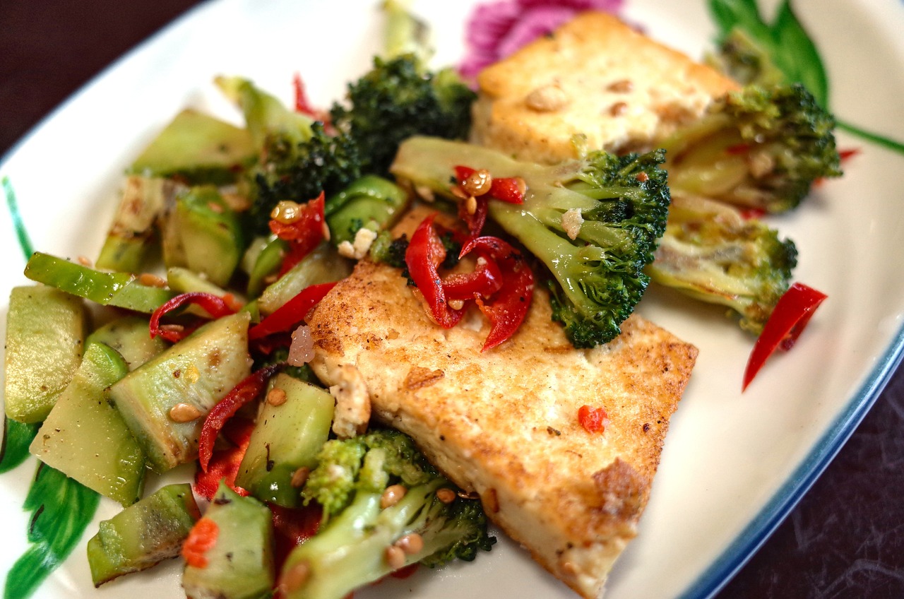 Stir-Fried Tofu with Vegetables