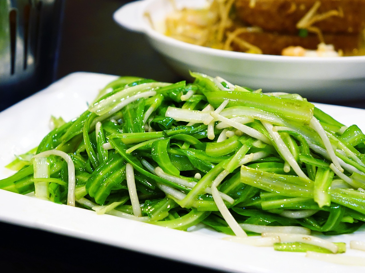 Stir-Fried Water Spinach