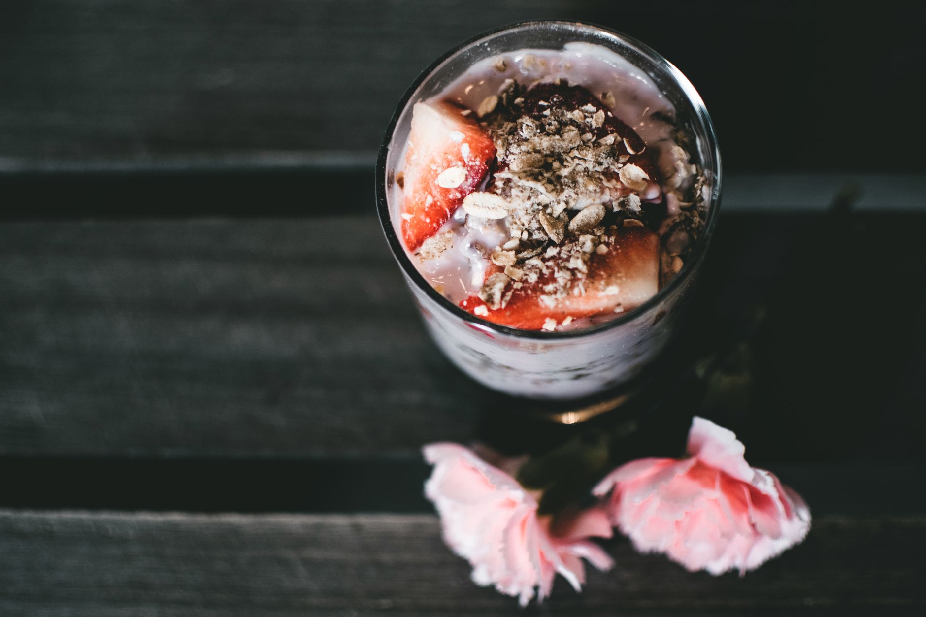 Strawberry Granola Parfait