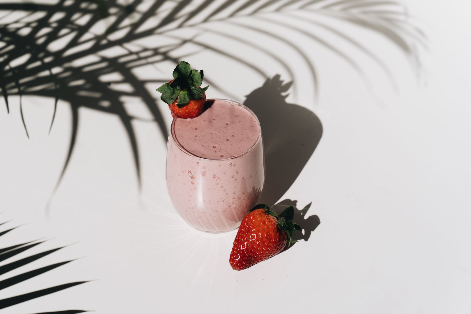 Strawberry Pear Protein Smoothie