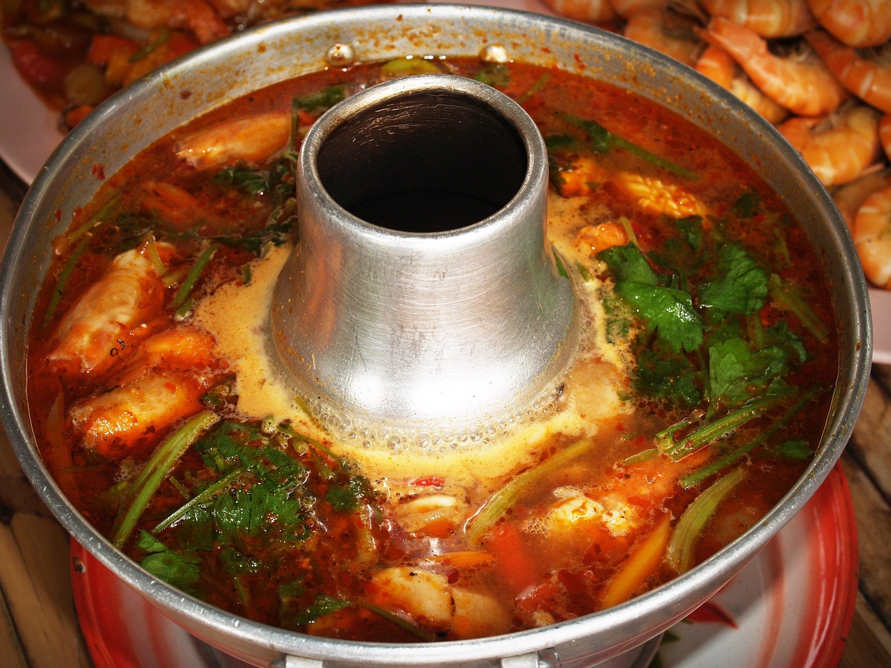 Thai Lemongrass Shrimp Soup