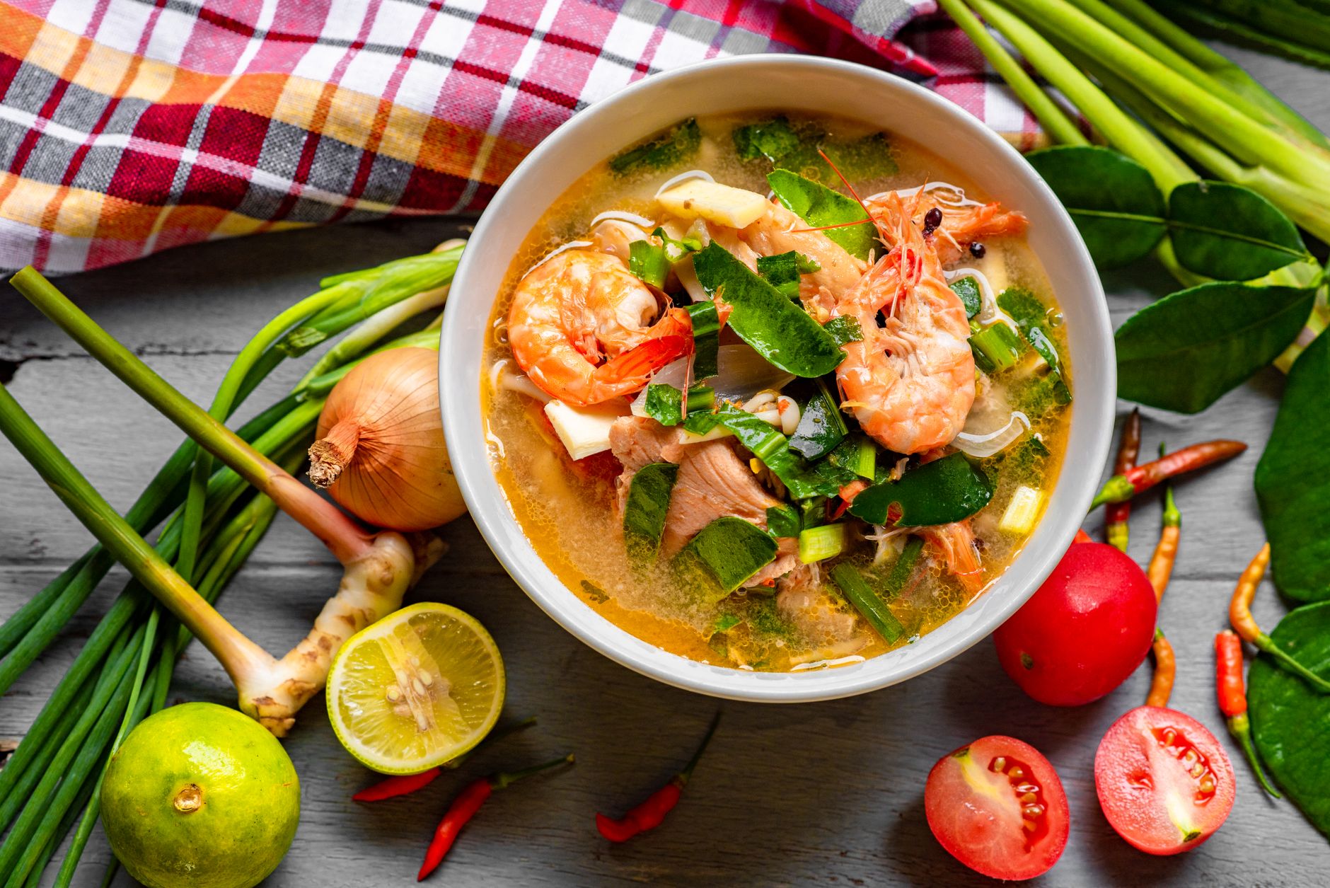 Thai Shrimp Soup