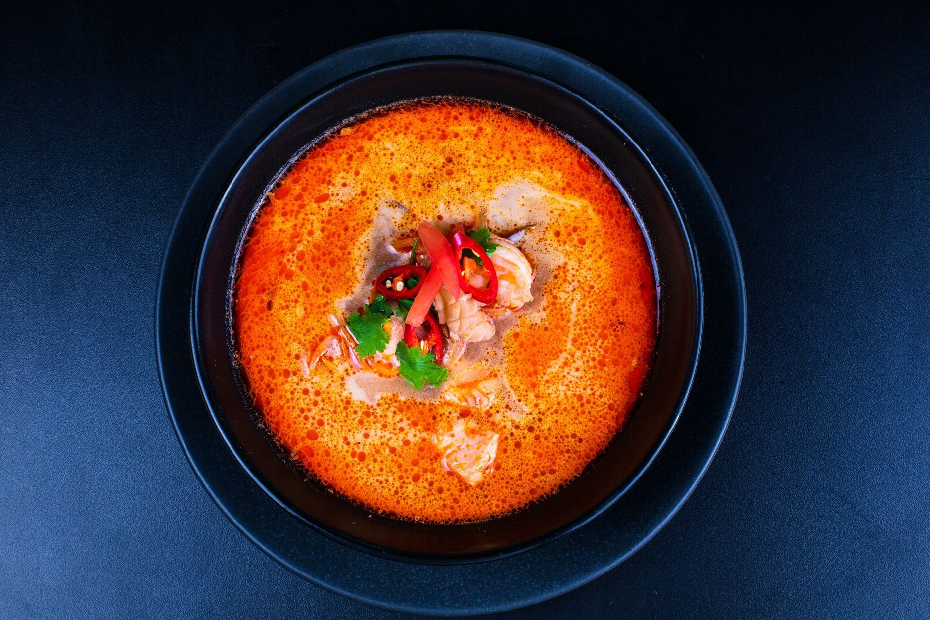 Thai Spicy Shrimp Soup