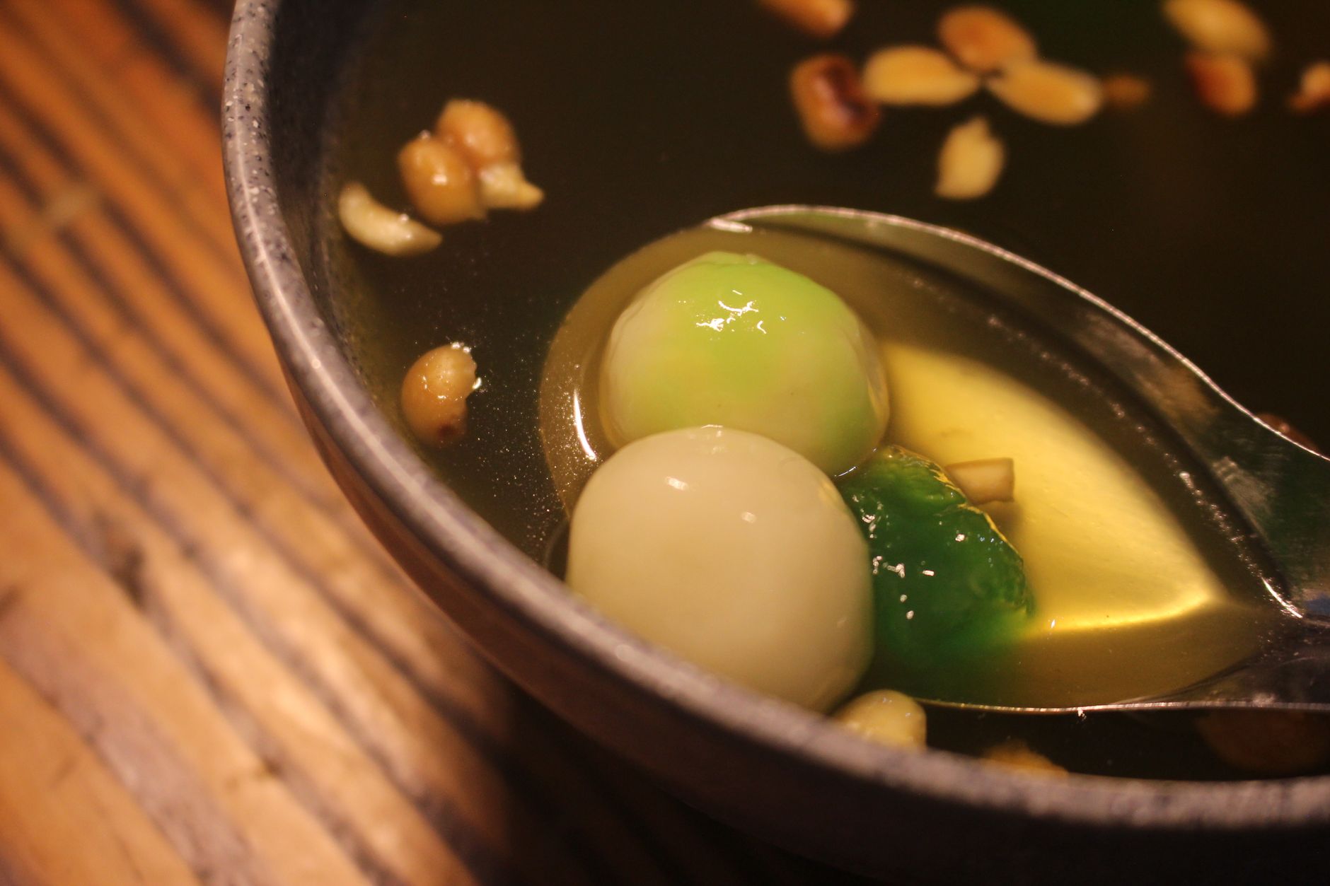 Thai Sweet Dumplings in Coconut Milk