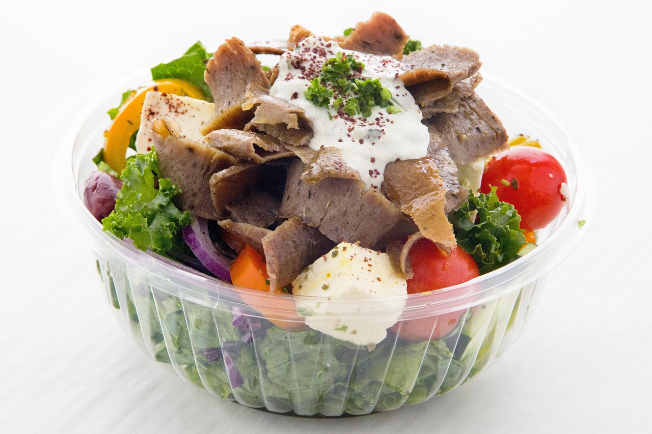Turkish Lamb and Yogurt Salad