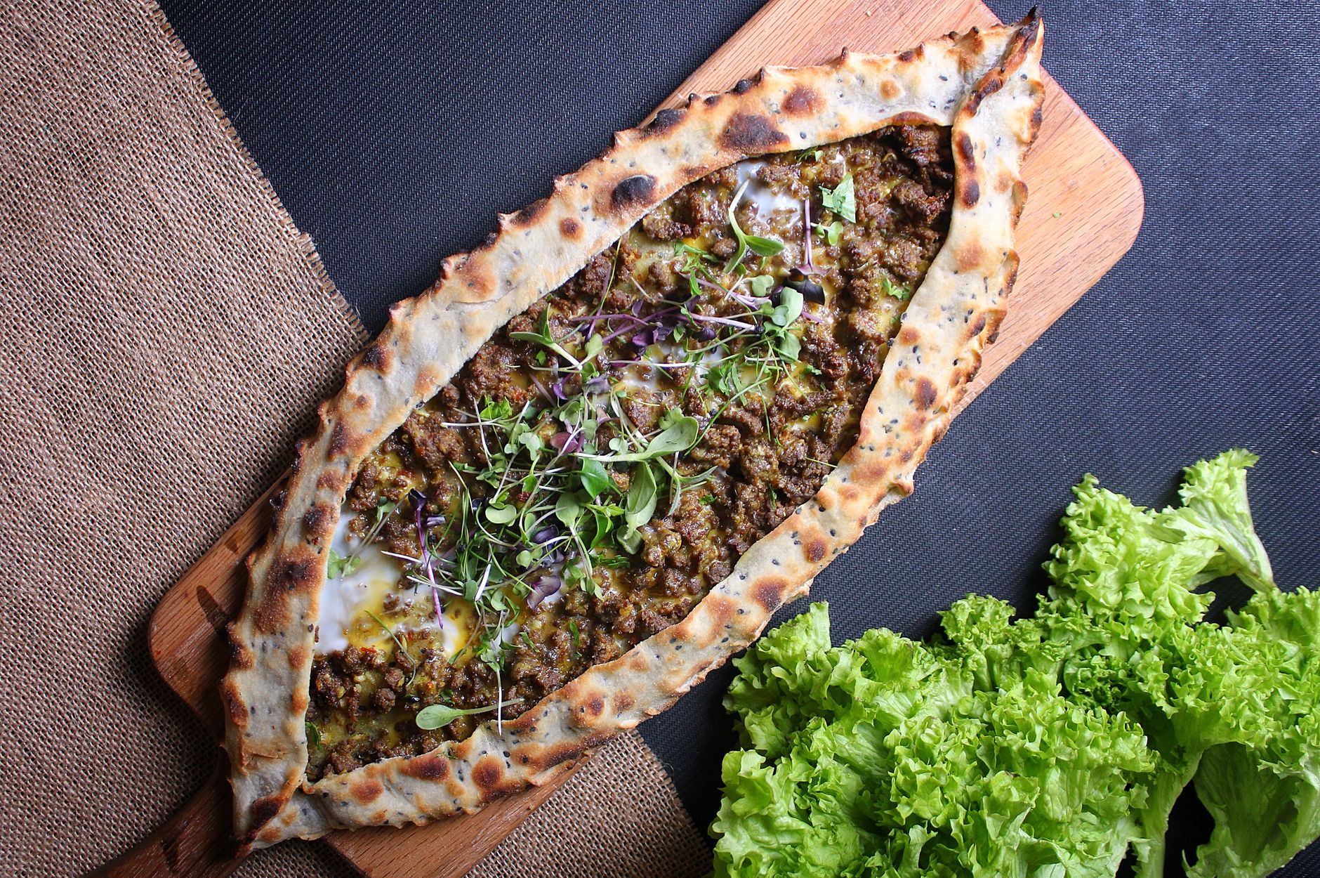 Turkish Meat Flatbread
