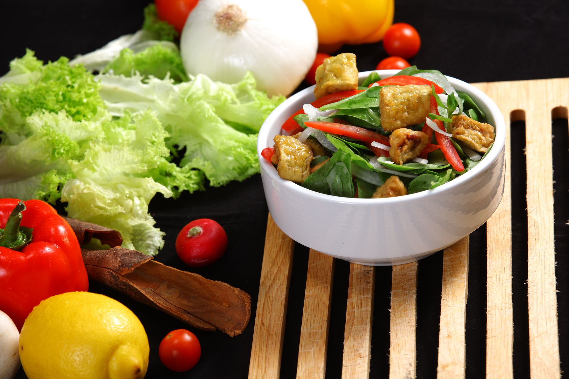 Vegetable and Tofu Salad