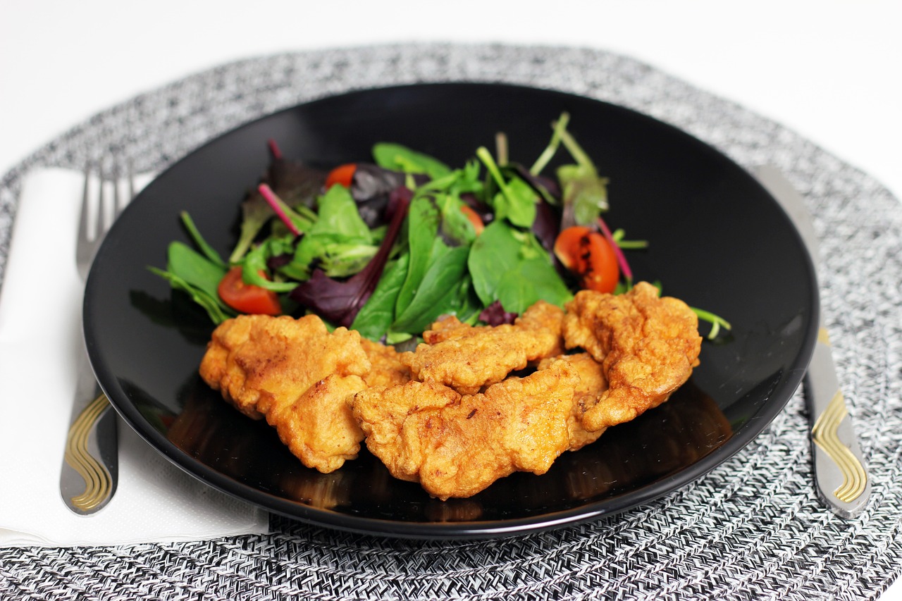 Viennese Breaded Veal Cutlet with Salad