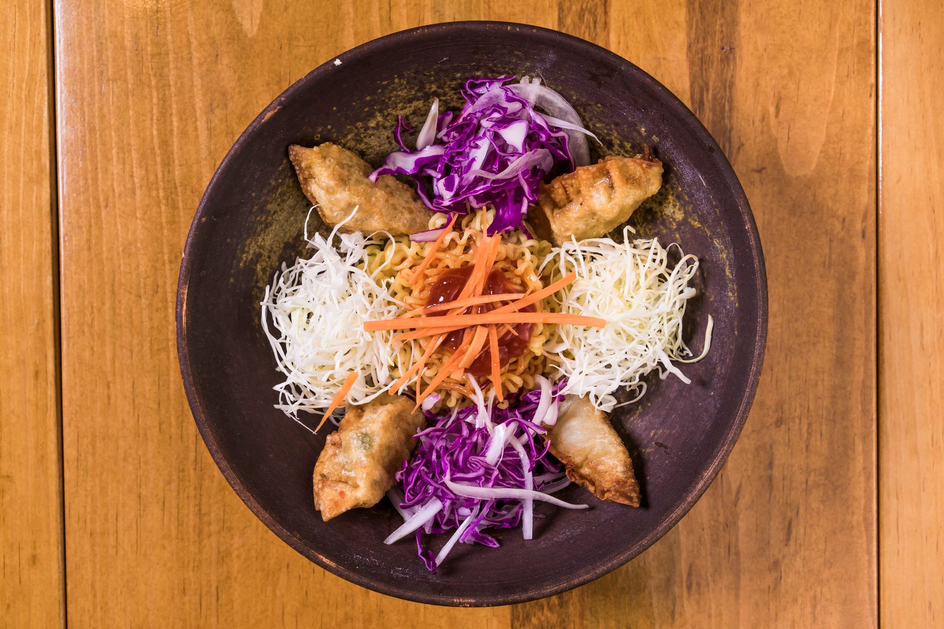 Vietnamese Noodle Salad with Spring Rolls