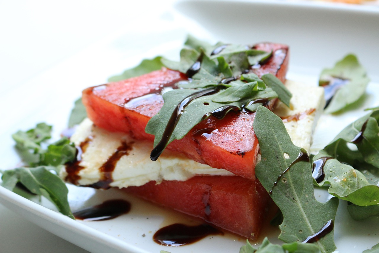 Watermelon and Mozzarella Salad
