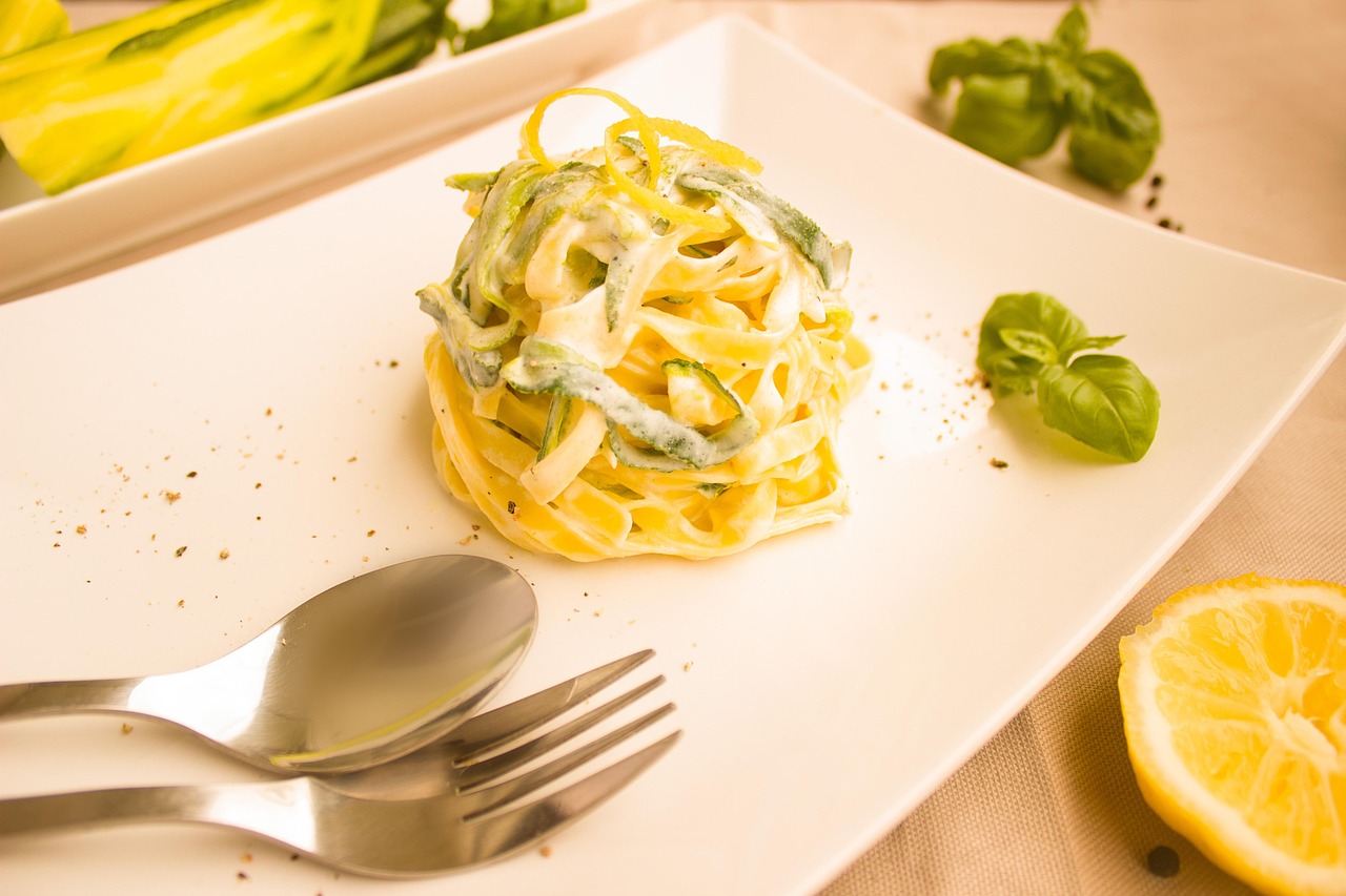 Zucchini and Lemon Pasta
