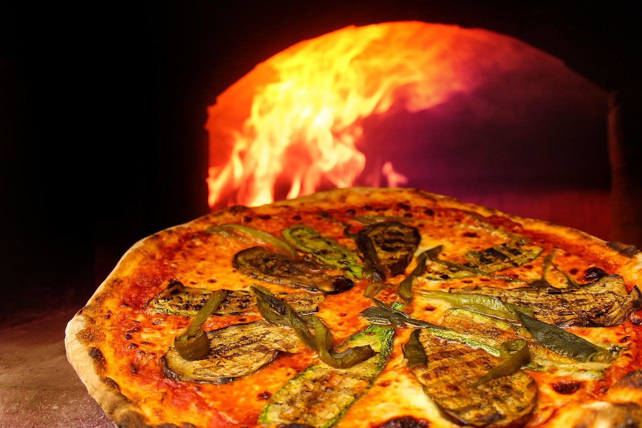 Zucchini and Pepper Pizza