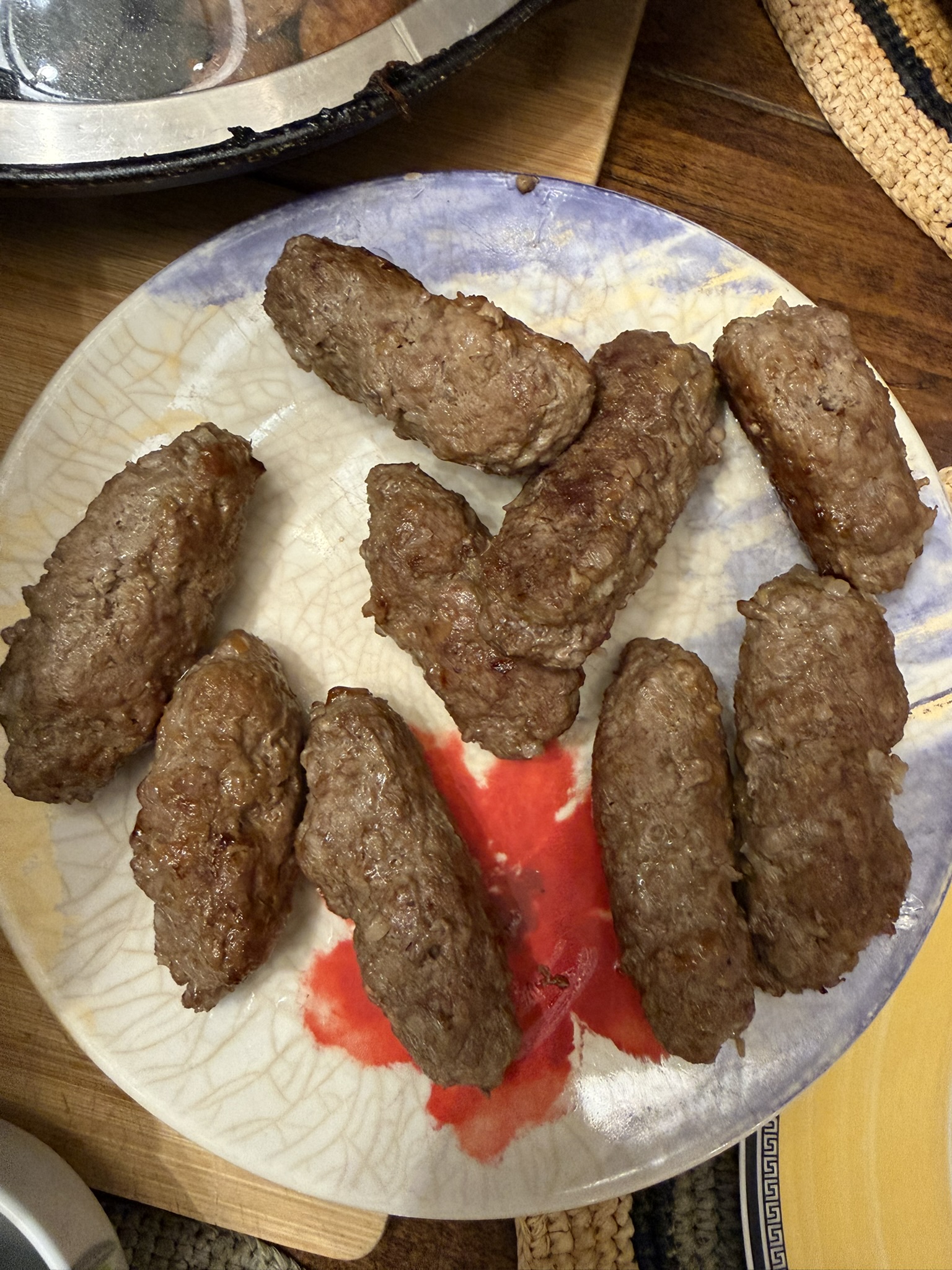 Balkan Grilled Beef and Lamb Sausages