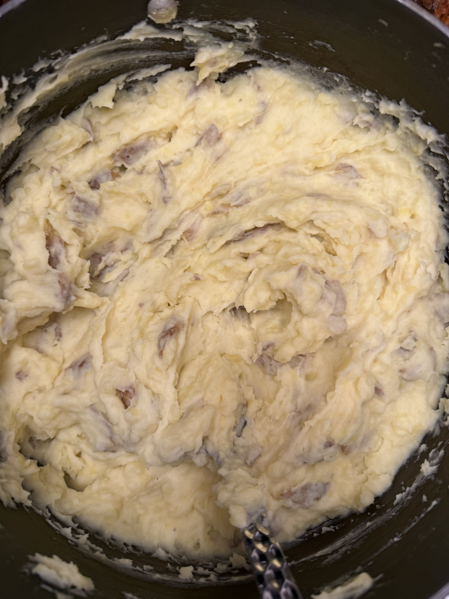 Parmesan Skin-On Mashed Potatoes