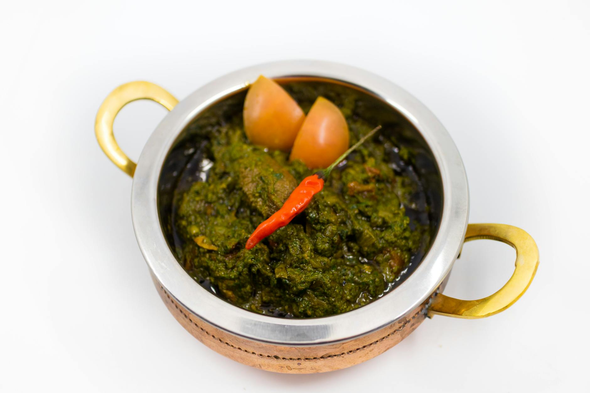10-Min Chana Saag