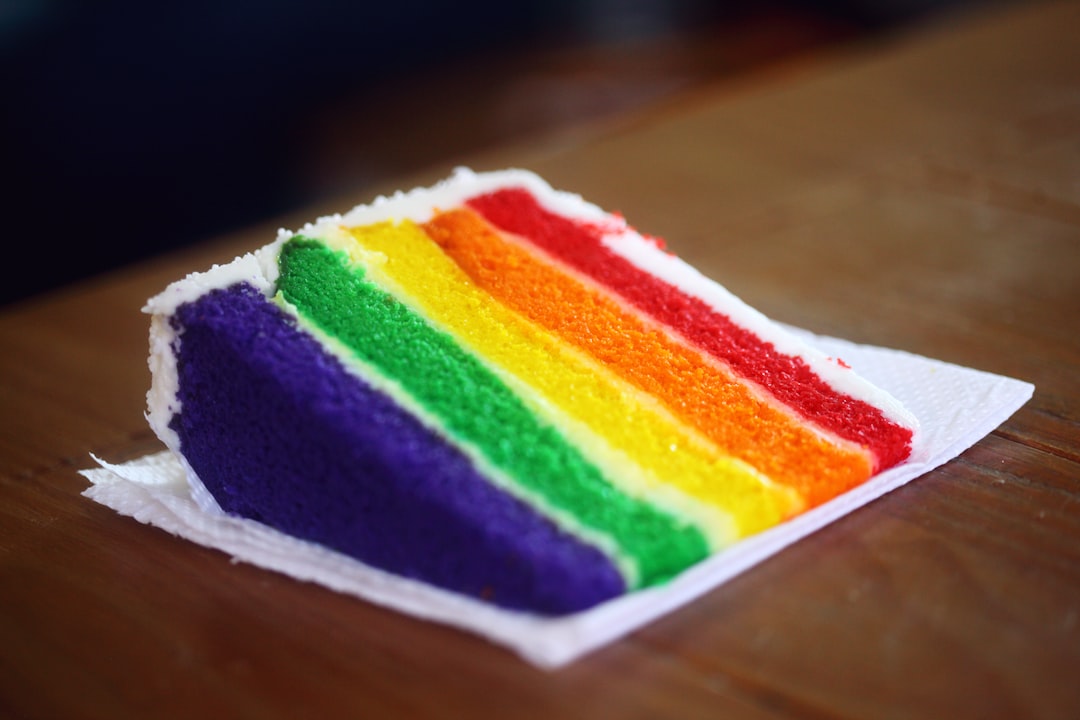 10-Min Rainbow Layer Cake Jar