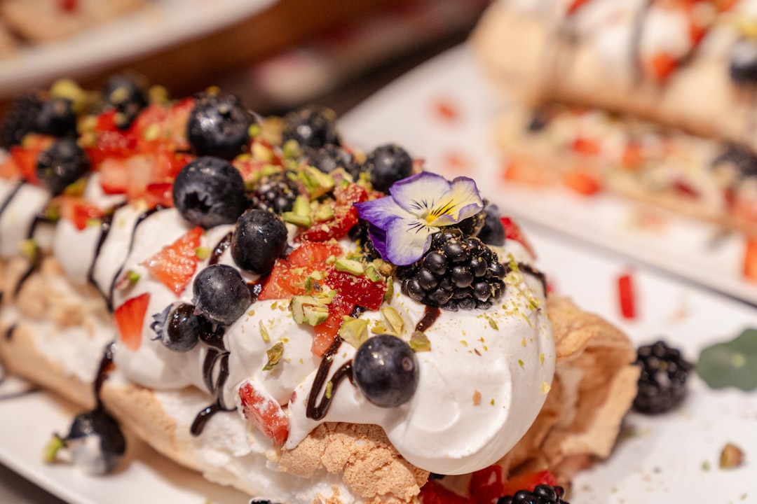 10-Minute Berry Pavlova Nests