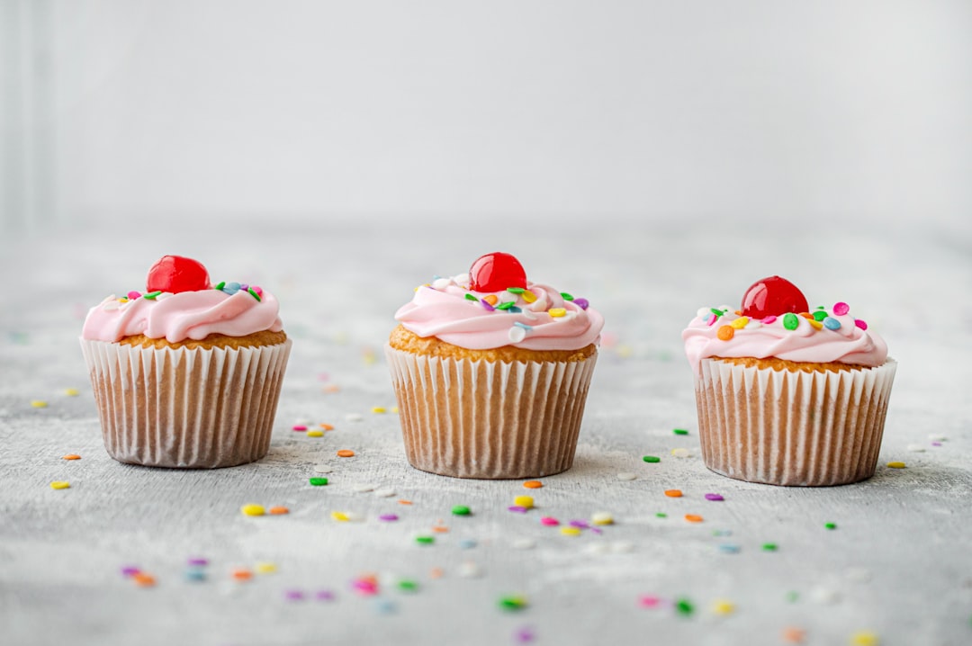 10-Minute Vanilla Cupcakes with Rainbow Sprinkles