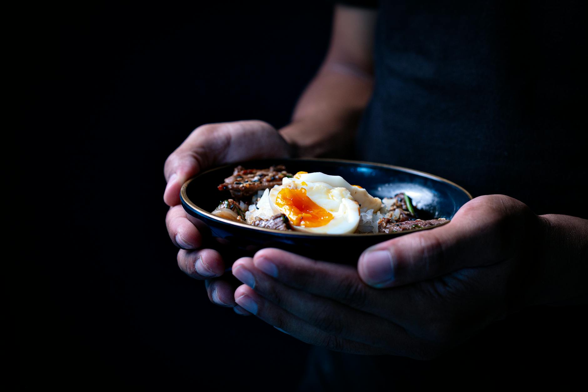 15-Min Gyudon — Soy Beef & Soft Egg Rice