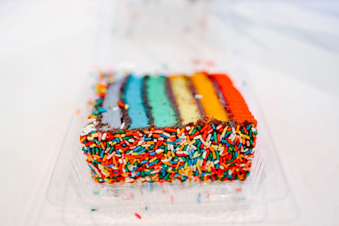 15-Min Rainbow Cake Layer Stack
