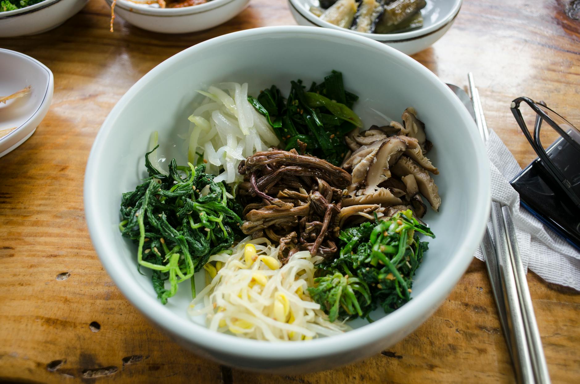 15-Min Veggie Bibimbap Bowl