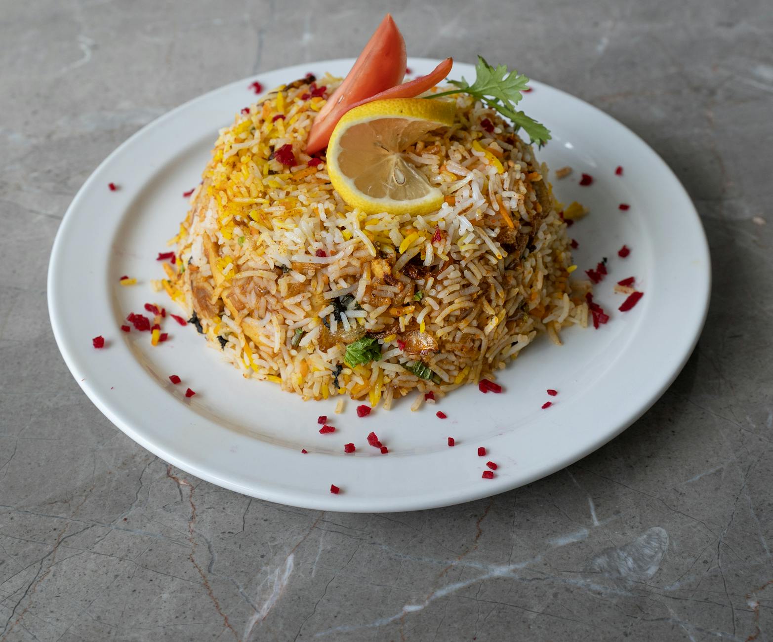 20-Min Biryani-Spiced Rice & Lamb