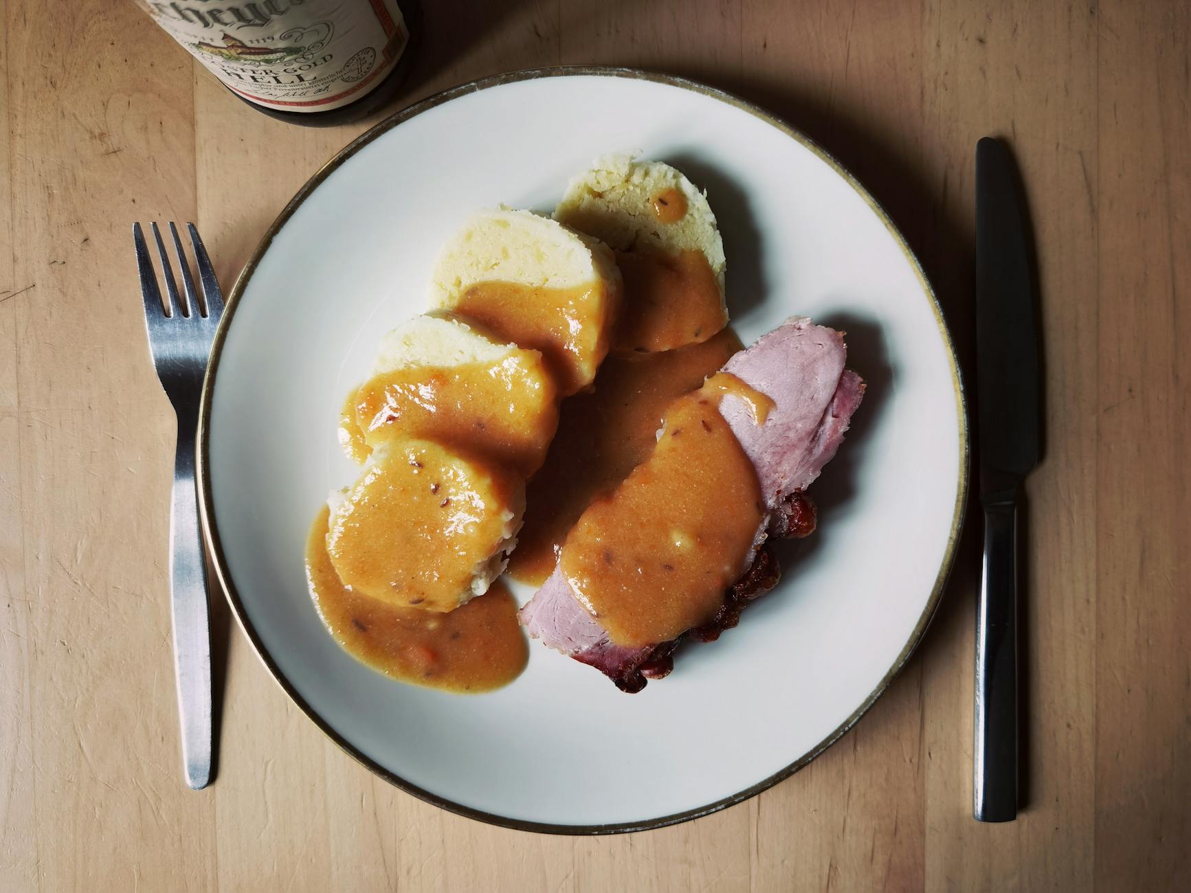 20-Min Sauerbraten Skillet
