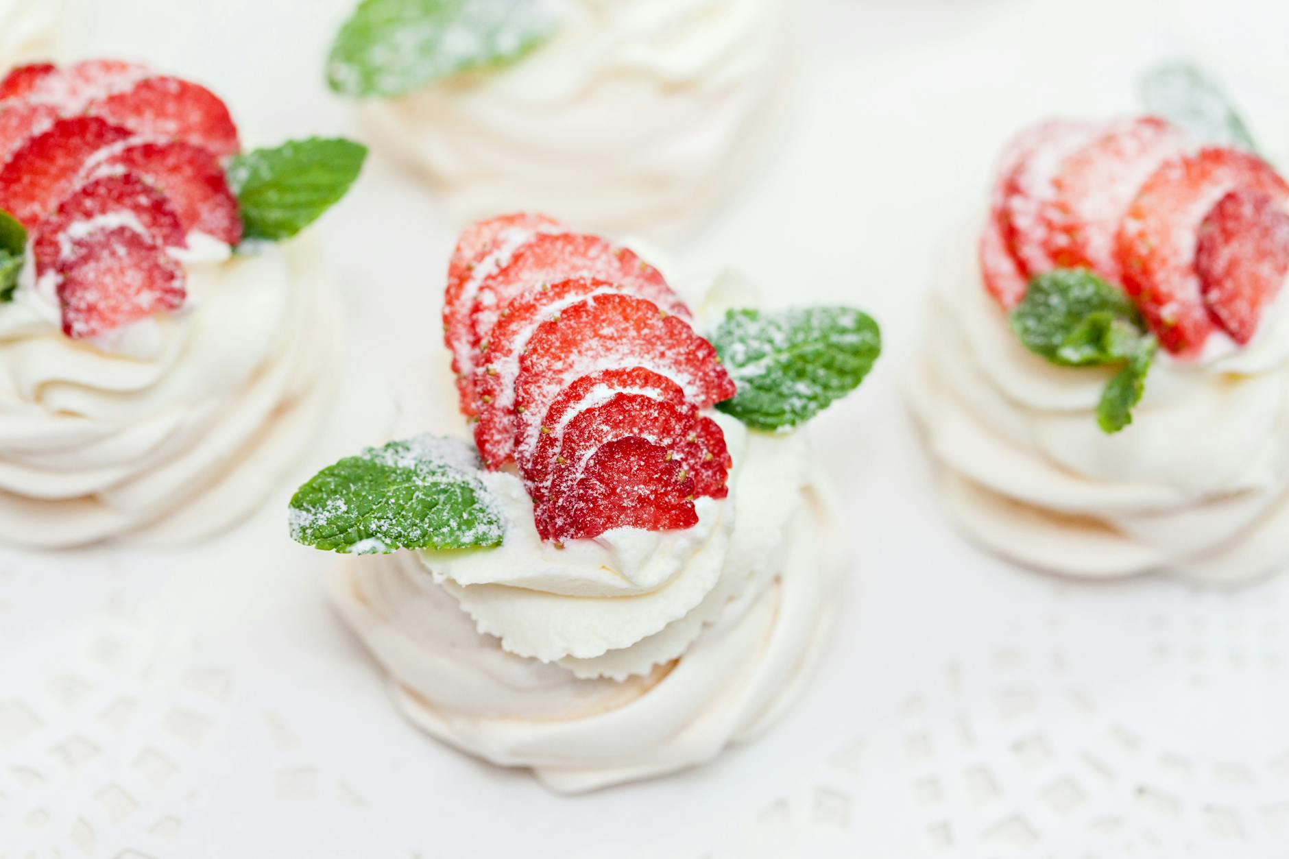 20-Minute Berry Pavlova Nests