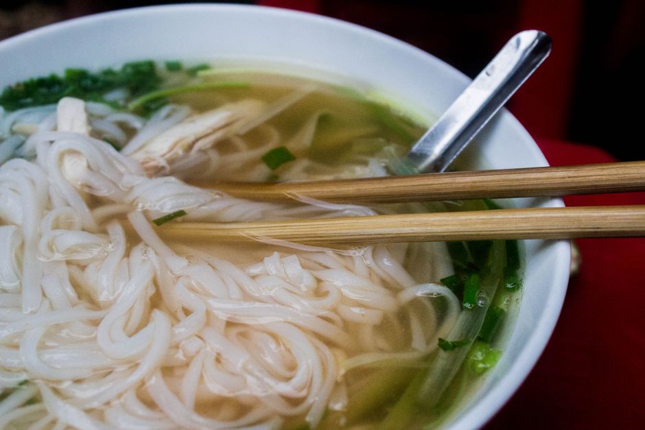 20-Minute Chicken Pho with Fresh Herbs