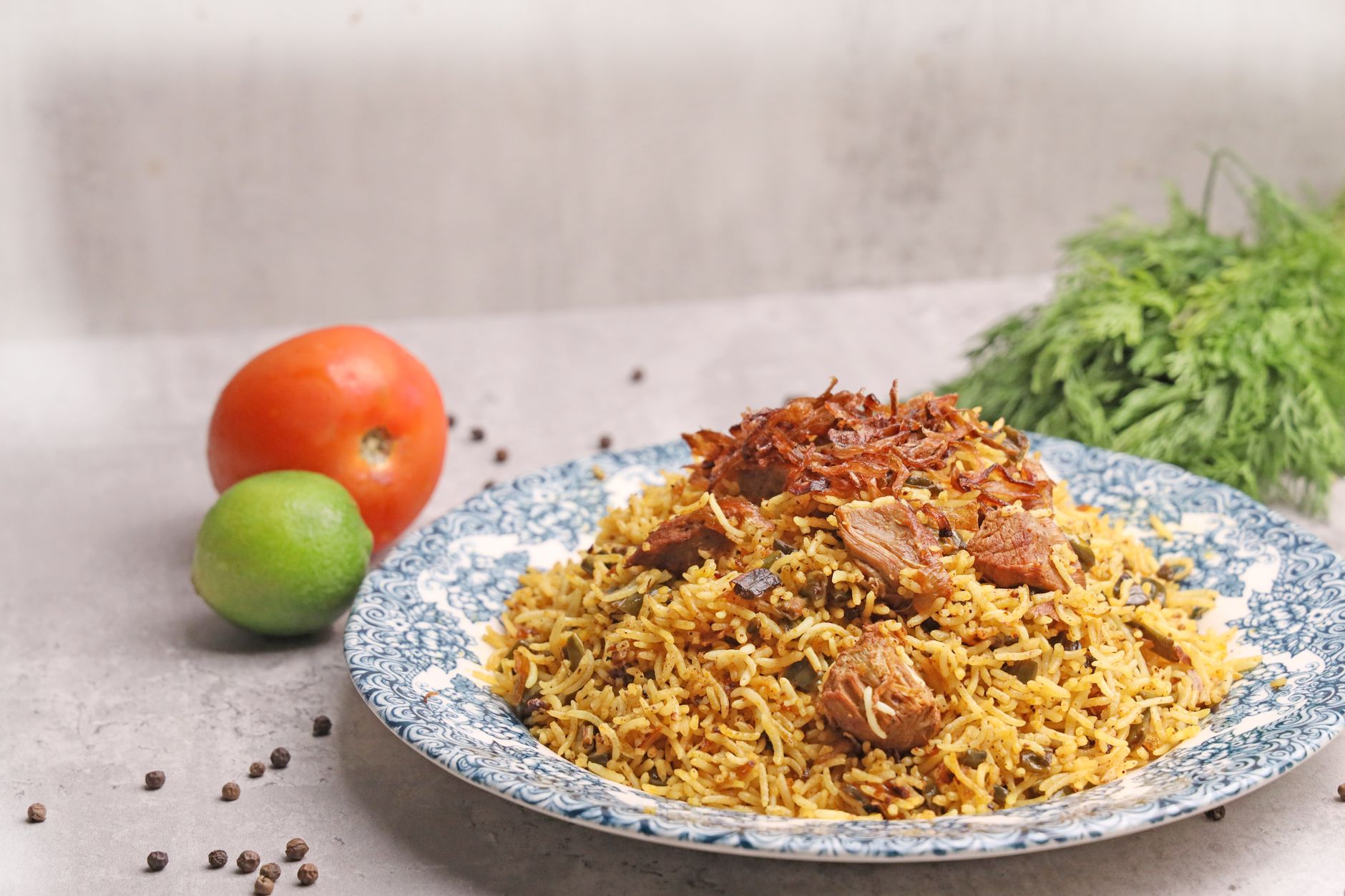 20-Min Biryani-Spiced Rice with Lamb