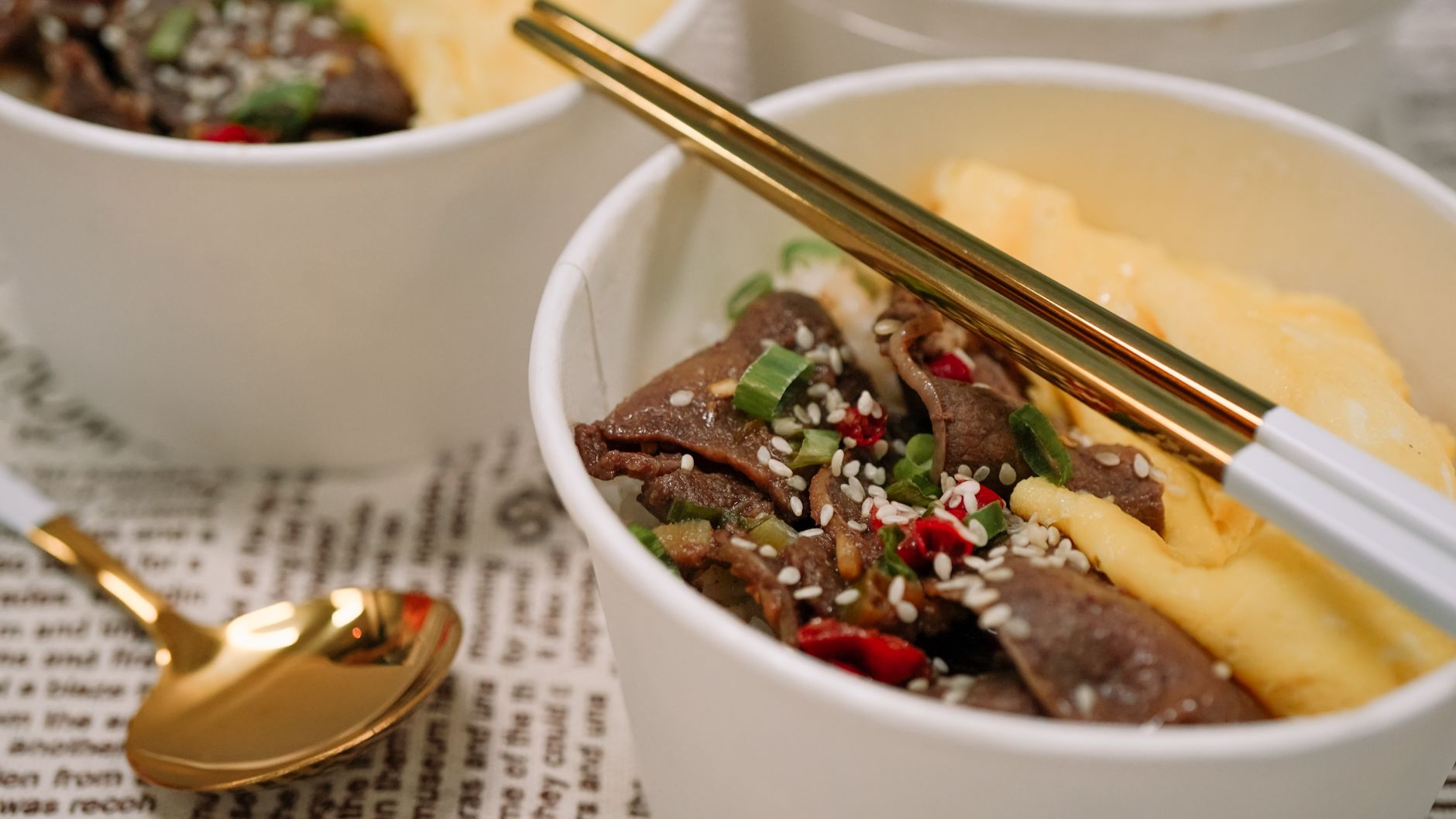 20-Min Gyudon with Scrambled Eggs