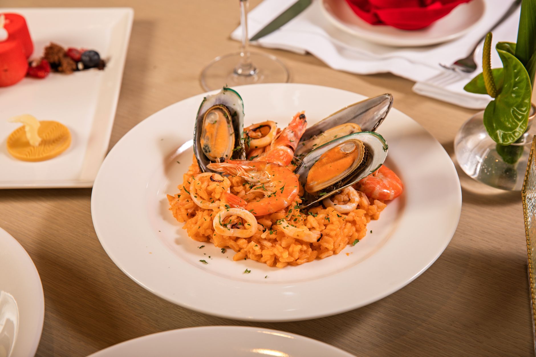 25-Minute Seafood Risotto
