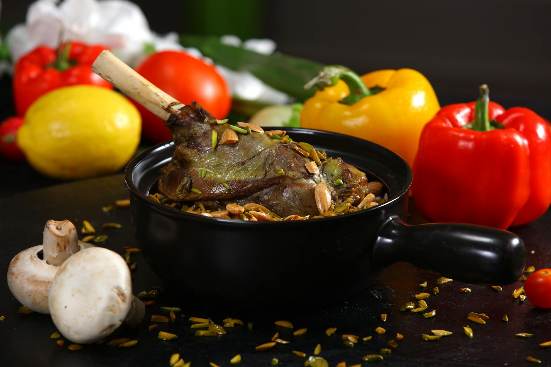25-Min Lamb Tagine with Rice